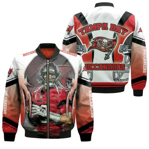 Tampa Bay Buccaneers Super Bowl Champions Tom Brady 2021 Bomber Jacket