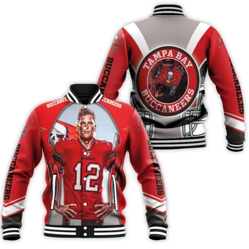 Tampa Bay Buccaneers Super Bowl Champions Tom Brady Baseball Jacket