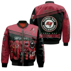 Tampa Bay Buccaneers Super Bowl Liv Champions 3d Printed Bomber Jacket