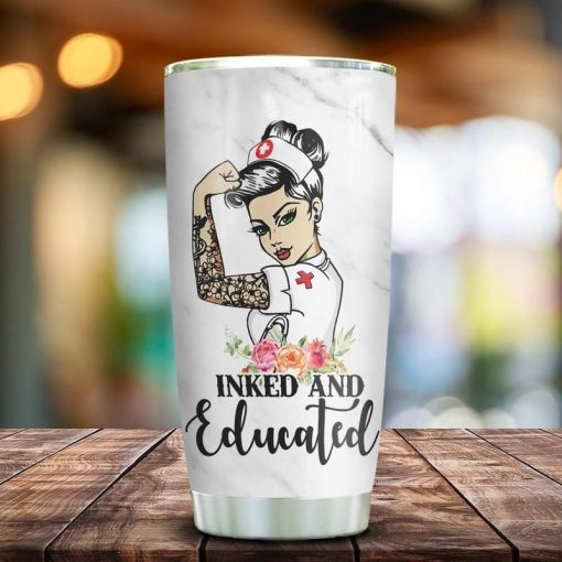 Tattoo Nurse Stainless Steel Cup