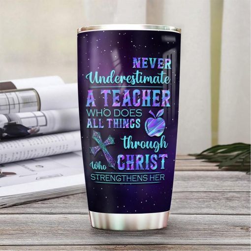 Teacher Faith Stainless Steel Cup