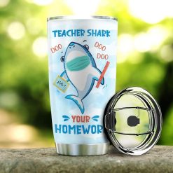 Teacher Shark Stainless Steel Cup