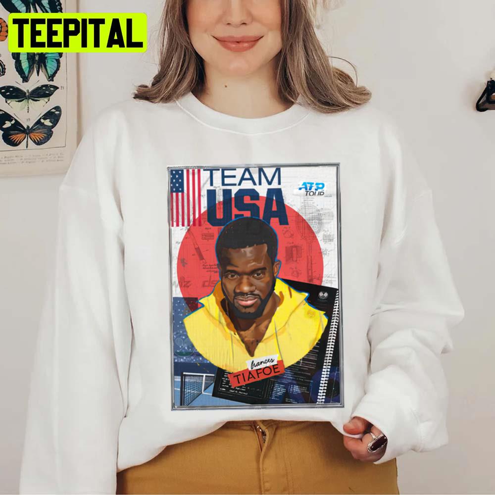 Team Usa Tennis Frances Tiafoe Vintage Unisex T-Shirt