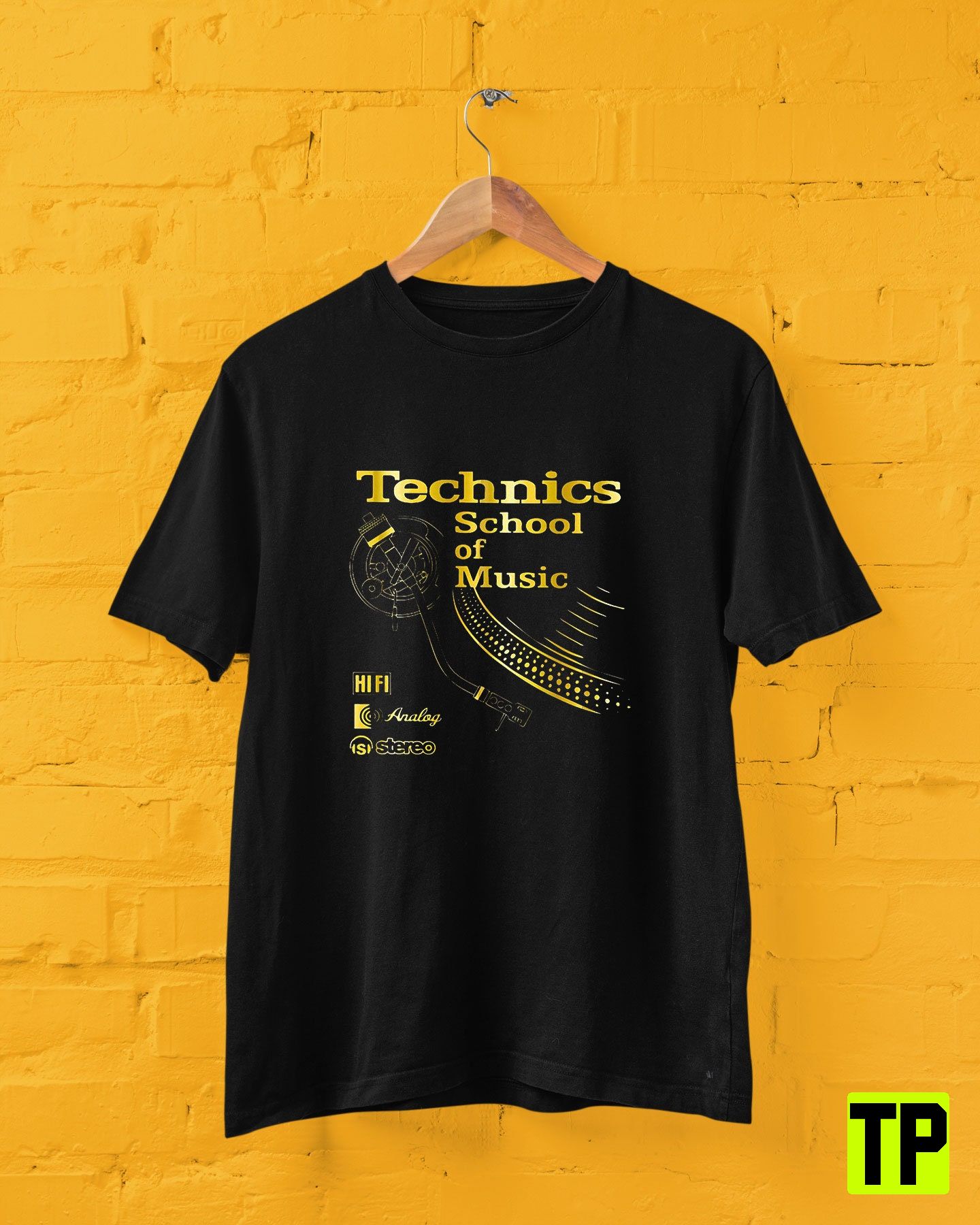 Technics School Of Music Black Unisex Shirt