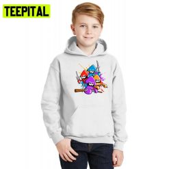 Teenage Splatter Ninja Squids Splatoon Game Hoodie