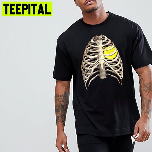 Tennis Ball In My Heart Trending Unisex Shirt