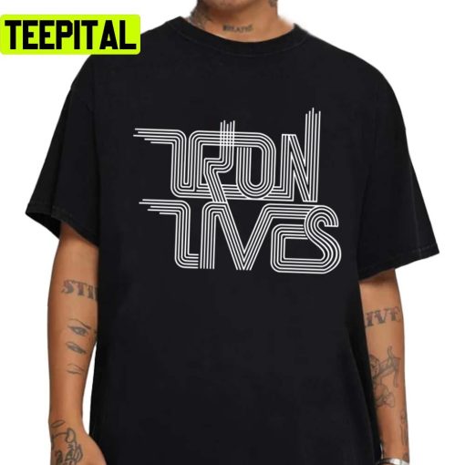 Text Art Tron Lives Illustration Unisex Sweatshirt