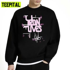 Text Tron Lives Graphic Illustration Unisex Sweatshirt