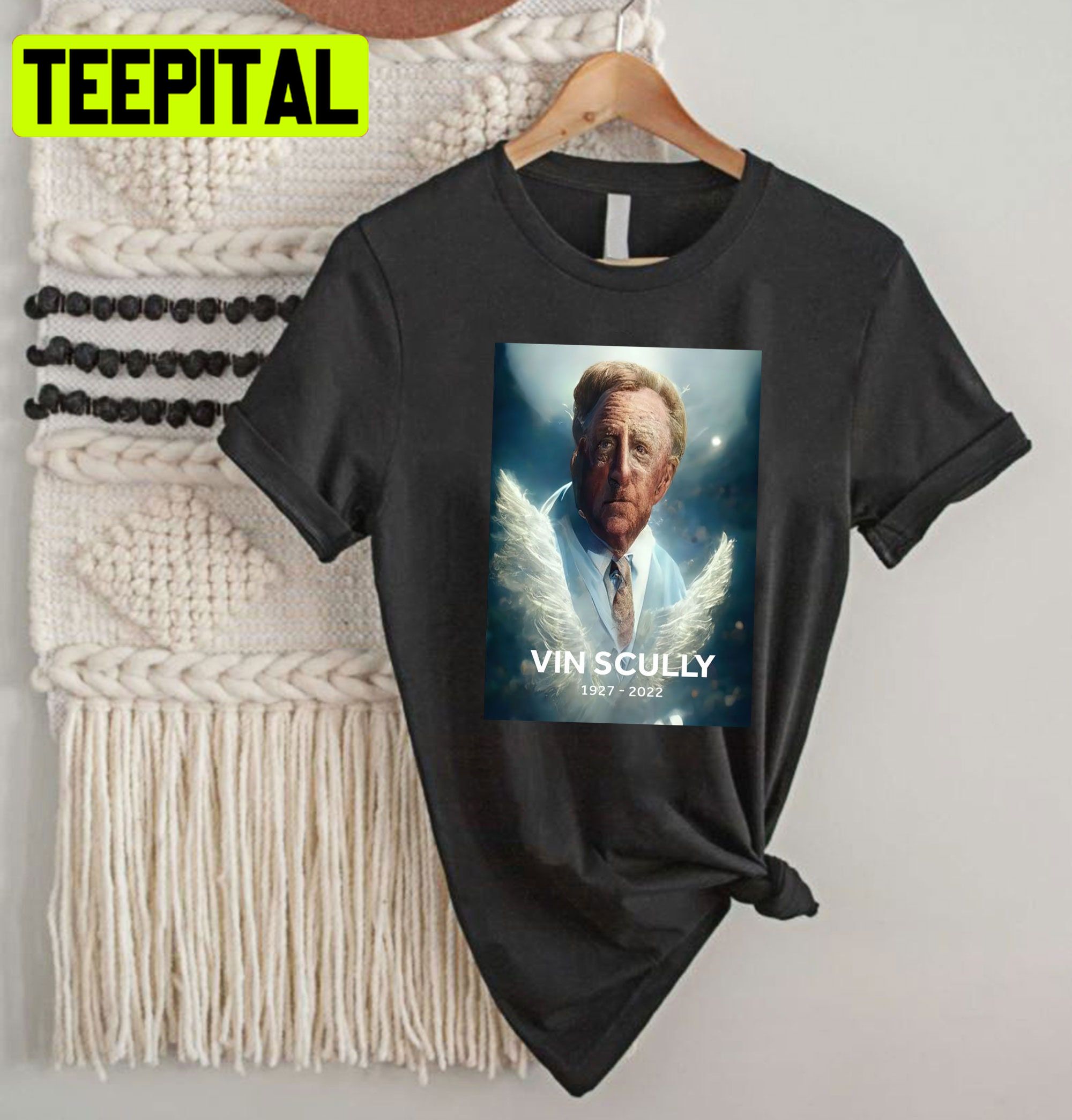 Rip Vin Scully T-shirt Vin Scully T-shirt