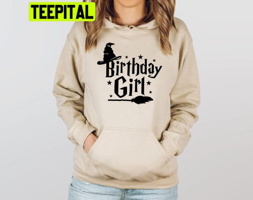 The Birthday Girl Witch Trending Unisex Hoodie