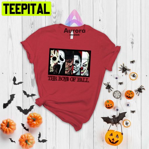 The Boys Of Fall Halloween Party Horror Movie Trending Unisex Shirt