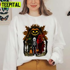 The Chaperone Halloween Illustration Spooky Unisex Sweatshirt