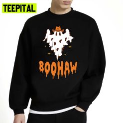 The Cowboy Ghost Boohaw Halloween Ghost Unisex Sweatshirt