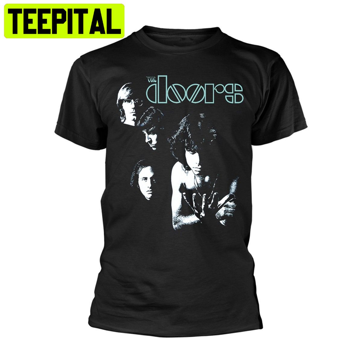 The Doors Band Pose Jim Morrison Rock Trending Unisex Shirt