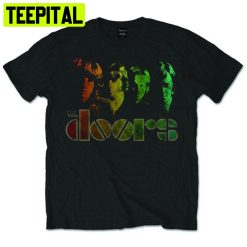 The Doors Rainbow Jim Morrison Rock Trending Unisex Shirt