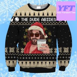 The Dude Abide For Goodness Sake The Dude Abide 3d Ugly Christmas Sweater