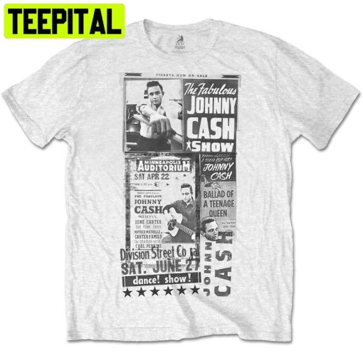 The Fabulous Johnny Cash Show Trending Unisex Shirt