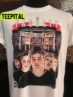 The Faculty Josh Hartnett Clea Duvall Elijah Wood 90’s Alien Halloween Trending Unsiex T-Shirt