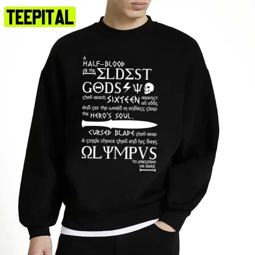 The Great Prophecy The Heroes Of Olympus Unisex Sweatshirt