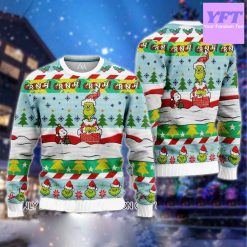 The Grinch & Snoopy Dog Funny Grinchmas 3d Ugly Christmas Sweater