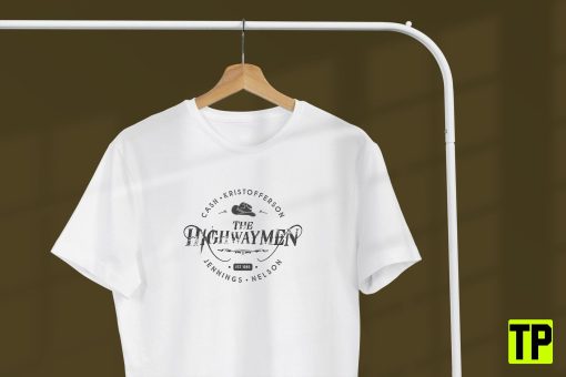 The Highwaymen Style Vtg White Unisex Shirt