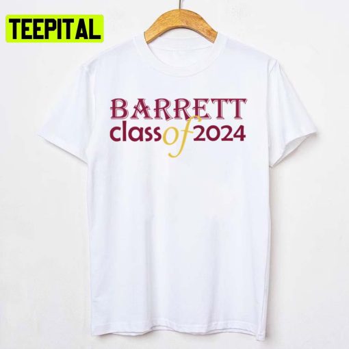 The Honors College Class Of 2024 Barrett Unisex T-Shirt