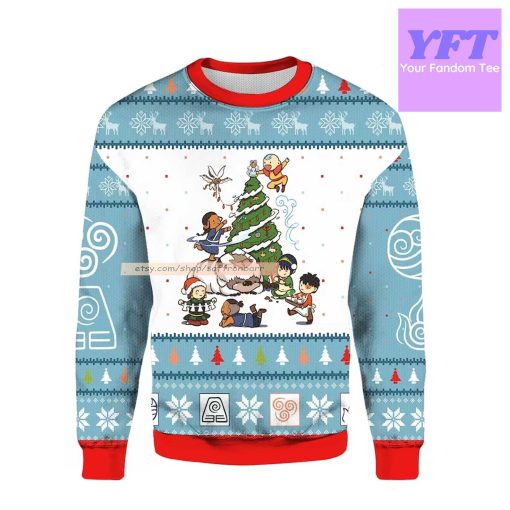 The Last Airbender Avatar 2022 Merry 2022 3d Ugly Christmas Sweater