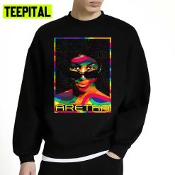 The Legend Aretha Franklin Portrait Unisex Sweatshirt