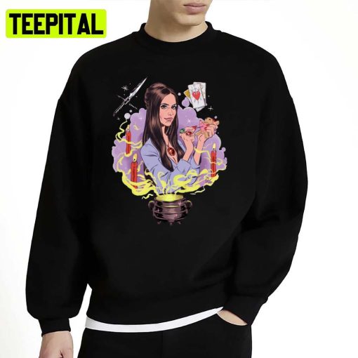 The Love Witch Halloween Graphic Unisex Sweatshirt