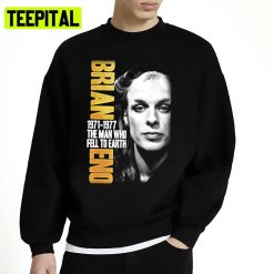 The Man Who Fell To Earth Brian Eno Roxy Music Unisex Sweatshirt