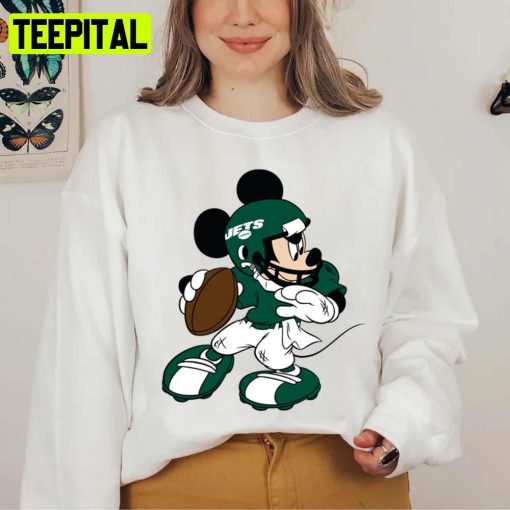 The Mickey Mouse New York Jets Unisex T-Shirt