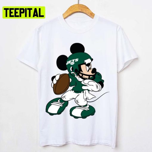 The Mickey Mouse New York Jets Unisex T-Shirt