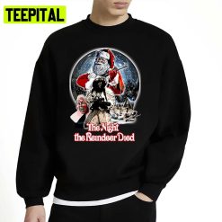 The Night The Reindeer Died Illustration Unisex Sweatshirt