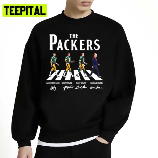 The Packers Abbey Road Signature Trend Unisex Sweatshirt