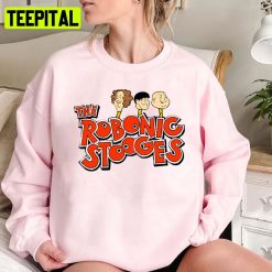 The Robonic Stooges Retro Cartoon Unisex Sweatshirt