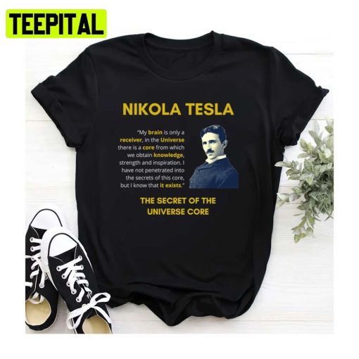 The Secret Of The Universe Core Nikola Tesla Unisex Sweatshirt