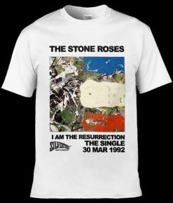 The Stone Roses I Am The Resurrection Inspired White T-Shirt