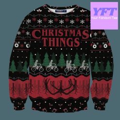 Things Xmas 3d Ugly Christmas Sweater