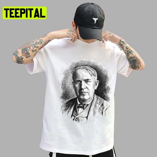 Thomas Edison Nikola Tesla Unisex T-Shirt