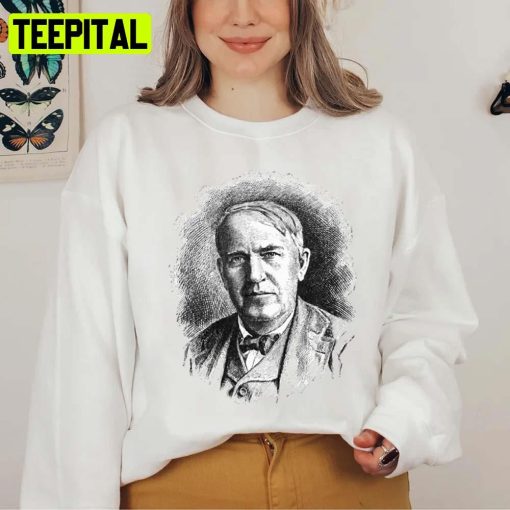 Thomas Edison Nikola Tesla Unisex T-Shirt