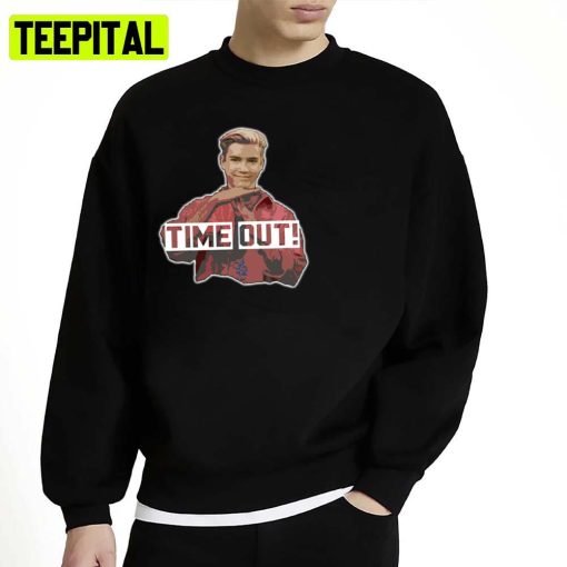 Time Out Funny Moment In Saved By The Bell Unisex Sweatshirt