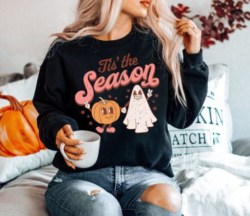 Tis The Season To Be Spooky Halloween Sweatshirt