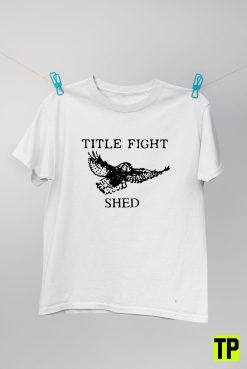 Title Fight Shed Floral Green Hyperview Punk Vtg White Unisex Shirt