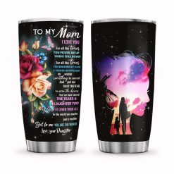 To Mom Butterfly Stainless Steel Cup