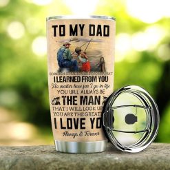 To My Dad Stainless Steel Cup