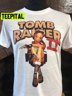 Tomb Raider 2 Lara Croft Halloween Trending Unsiex T-Shirt