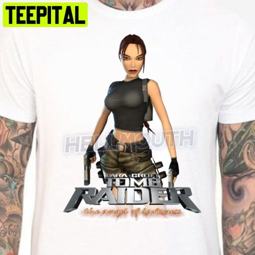 Tomb Raider The Angel Of Darkness Lara Croft Halloween Trending Unsiex T-Shirt