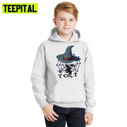 Tort Hat Funny Trick Or Treat Horror Halloween Illustration Hoodie