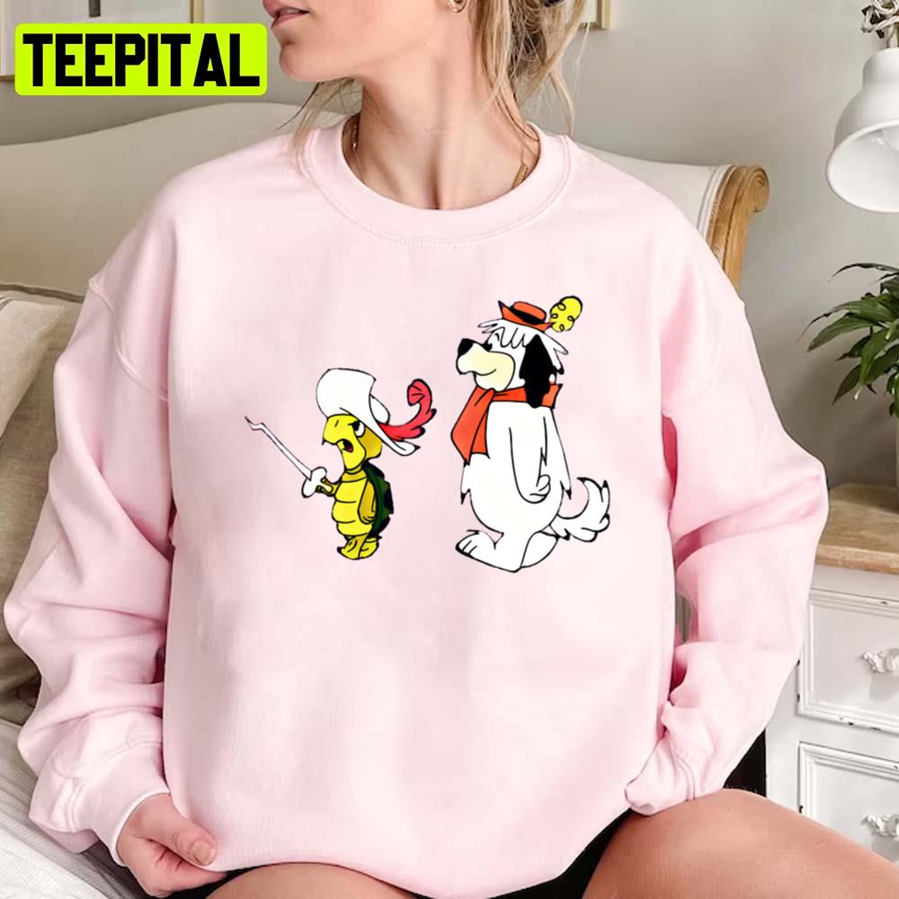 Touché Turtle And Dum Dum Cartoon Series Hanna Barbera Unisex Sweatshirt