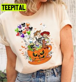 Toy Story Halloween Disney Skeleton Trending Unisex Shirt